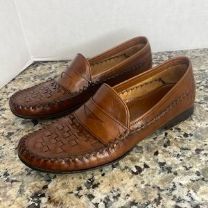 G.H. Bass & Co. Brown Leather Loafers